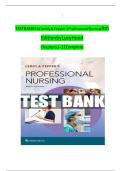 Test Bank For Leddy & Pepper&rsquo;s Professional Nursing&comma; 10th Edition by Lucy Hood&comma; All Chapters 1 - 22 LATEST