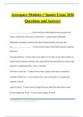 Aerospace Modules &sol;&sol; Spaatz Exam 2026 Questions and Answers