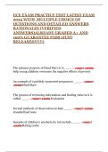 ECE EXAM PRACTICE TEST LATEST EXAM 2025 WITH  MULTIPLE CHOICE OF QUESTIONS AND DETAILED ANSWERS RATIONALES &lpar;VERIFIED ANSWERS&rpar;ALREADY GRADED A&plus; AND 100&percnt; GUARANTEE PASS &lpar;JUST RELEASED&excl;&excl;&excl;&excl;&excl;&excl;&rpar;