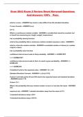 Econ 2843 Exam 2 Review Brent Norwood Questions And Answers 100&percnt;  Pass 