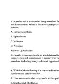 ALS Online Final Exam 2025 Questions And Correct Answers With Rationale