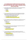 &lbrace;NGN&rcub; ATI RN ADULT MEDICAL SURGICAL FORM A&comma; B & C ACTUAL EXAM &vert; EACH FORM CONTAINS 100 QUESTIONS AND CORRECT ANSWERS WITH RATIONALES SCORED A&plus;