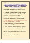 POLS 121 FINAL EXAM LATEST 2025&sol;2026 ACTUAL EXAM WITH  COMPLETE QUESTIONS AND CORRECT DETAILED ANSWERS &lpar;100&percnt;  VERIFIED ANSWERS&rpar; &vert;ALREADY GRADED A&plus;&vert; &vert;&vert;PROFESSOR  VERIFIED&vert;&vert; &vert;&vert;BRANDNEW&excl;&excl;&excl;&vert;&vert;