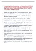   Nevada State Board License Exam for Esthetics &lbrack;ACTUAL EXAM&rsqb;  LATEST VERSION &lbrack;QUESTIONS AND ANSWERS&rsqb; DETAILED  AND VERIFIED FOR GUARANTEED PASS- LATEST UPDATE  2025 GRADED A &lpar;BRAND NEW&excl;&excl;&rpar; &sol;&sol;  Nevada State Board License Exam for Esthetics &lbrack;ACTUAL EXAM&rsqb;  L