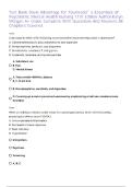 Test Bank for Davis Advantage for Fundamentals of Nursing Care&colon; Concepts&comma; Connections & Skills 4th Edition By Marti Burton&semi; David Smith &lpar;&rpar; &sol;9781719644556&sol; Chapter 1-38&sol; Complete Questions and Answers A&plus; &vert;&vert; 2024&vert;2025