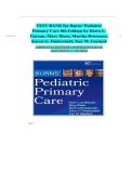  Full Test Bank for Burns' Pediatric Primary Care 8th Edition by Garzon&comma; Dirks&comma; Driessnack&comma; Duderstadt&comma; and Gaylord&vert; ALL CHAPTERS&lpar;1-46&rpar;&vert;All CORRECT ANSWERS
