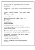 PUB561 MOD1 PT1 QUESTIONS WITH COMPLETE SOLUTIONS