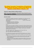 Test Bank for Varcarolis' Foundations of Psychiatric Mental Health Nursing&colon; A Clinical Approach &lpar;9th Edition&rpar; by Margaret Jordan Halter &vert; Chapters 1&ndash;36
