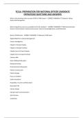 FCCLA PREPARATION FOR NATIONAL OFFICER CANDIDATE OPERATIONS QUESTIONS AND