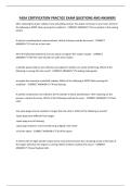FADA CERTIFICATION PRACTICE EXAM QUESTIONS AND ANSWERS