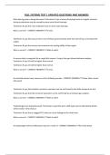 FUEL SYSTEMS TEST 1 UPDATED QUESTIONS AND ANSWERS