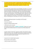 SLP PRAXIS PRACTICE &lpar;FORM 2&rpar; QUESTIONS AND ANSWERS LATEST DOWNLOADED 2025&sol;2026 A COMPLETE EXAM SOLUTION WITH 100&percnt; ACCURATE VERIFIED ANSWERS BEST GRADED TO SCORE A&plus; FOR SUCCESS
