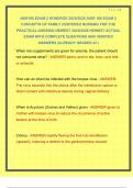 NUR166 EXAM 2 HONDROS 2025&sol;2026 &sol;NUR 166 EXAM 2 CONCEPTS OF FAMILY CENTERED NURSING FOR THE PRACTICAL NURSING NEWEST 2025&sol;2026 NEWEST ACTUAL EXAM WITH COMPLETE QUESTIONS AND VERIFIED ANSWERS &vert;ALREADY GRADED A&plus;&vert; 