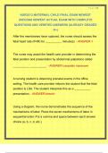 NUR2513 MATERNAL CHILD FINAL EXAM NEWEST 2025&sol;2026 NEWEST ACTUAL EXAM WITH COMPLETE QUESTIONS AND VERIFIED ANSWERS &vert;ALREADY GRADED A&plus;&vert;