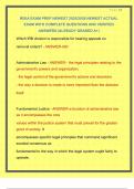 RISIA EXAM PREP NEWEST 2025&sol;2026 NEWEST ACTUAL EXAM WITH COMPLETE QUESTIONS AND VERIFIED ANSWERS &vert;ALREADY GRADED A&plus;&vert; 