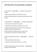 APM PMQ Exam &ndash; 7th Edition Questions & Answers &ndash; Complete Study Material