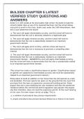 BUL3320 CHAPTER 5 LATEST VERIFIED STUDY QUESTIONS AND ANSWERS