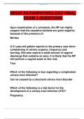 NR507 PATHOPHYSIOLOGY FINAL  EXAM 1 QUESTIONS 