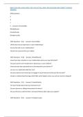 RNSG 2539 FINAL EXAM LATEST 2023-2024 ACTUAL EXAM 160 QUESTIONS AND CORRECT DETAILED ANSWERS 