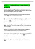 AST104 Module 2 Exam Questions and  Answers