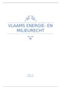 Vlaams energie- en milieurecht complete lesnotities