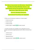 Terraform Associate Certification&colon; HashiCorp  Certified Verified Multiple Choice and  Conceptual Actual Frequently Tested Exam  Questions With Reviewed 100&percnt;   Correct Detailed Answers   Guaranteed Pass&excl;&excl;Current Update&excl;&excl; 