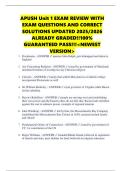 APUSH Unit 1 EXAM REVIEW WITH EXAM QUESTIONS AND CORRECT SOLUTIONS UPDATED 2025&sol;2026 ALREADY GRADED&excl;&excl;100&percnt; GUARANTEED PASS&excl;&excl;&excl;<NEWEST VERSION>