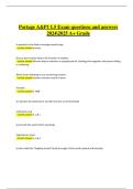 BIOD 151 A&P I Lab 5 Exam &ndash; Portage Learning 2024&sol;2025 Verified Questions and Answers with A&plus; Grade