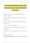 Pathfinder dz Bundled Tests 2026 Questions and Answers