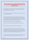 RED FLAG MANIA - WGU D223&comma; EXAM 2025&sol;2026 WITH CORRECT &sol;ACCURATE ANSWERS 100&percnt; VERIFIED RATED CORRECT &excl;&excl; &vert; 100&percnt;  GUARANTEED PASS