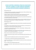 CAMS &lpar;CHAPTER 1 READING&rpar; PRACTICE QUESTIONS WITH ALL CORRECT & 100&percnt; VERIFIED ANSWERS&vert; ACTUAL COMPLETE EXAM&vert;ALREADY GRADED A&plus;