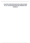 CHAPTER 2 FIRE DETECTION AND ALARM SYSTEMS PG&period; 26 - 44 EXAM QUESTIONS AND ANSWERS 100&percnt; CORRECT&excl;&excl;
