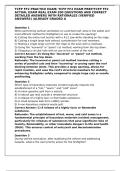 TCFP FF2 PRACTICE EXAM&sol; TCFP FF2 EXAM PREP&sol;TCFP FF2 ACTUAL EXAM REAL EXAM 200 QUESTIONS AND CORRECT DETAILED ANSWERS WITH RATIONALES &lpar;VERIFIED ANSWERS&rpar; &vert;ALREADY GRADED A