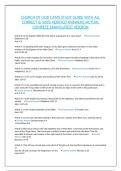 CHURCH OF GOD CAMS STUDY GUIDE WITH ALL CORRECT & 100&percnt; VERIFIED ANSWERS&vert;ACTUAL COMPETE EXAM&vert;LATEST VERSION