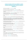 CAMS 101 EXAM 1 WITH ALL CORRECT & 100&percnt; VERIFIED ANSWERS&vert;LATEST VERSION&vert;ALREADY GRADED A&plus;