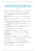 CAMS EXHORTER'S TEST WITH ALL CORRECT & 100&percnt; VERIFIED ANSWERS&vert;LATEST UPDATE&vert;ALREADY GRADED A&plus;