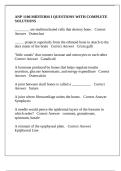 ANP 1106 MIDTERM I QUESTIONS WITH COMPLETE SOLUTIONS