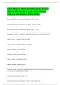 CNA Maine State Certification Study Set- MVH Guide Exam with Actual Solved Solutions 2025-2026&period;