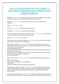 CAMS 101 MIDTERM EXAM WITH ALL CORRECT & 100&percnt; VERIFIED ANSWERS&vert;ACTUAL COMPLETE EXAM&vert; ALREADY GRADED A&plus;