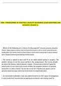 CRNI &ndash; Foundations of Practice & Quality Assurance &vert; Exam Questions and Answers &vert; Graded A&plus;