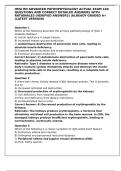 HESI RN ADVANCED PATHOPHYSIOLOGY ACTUAL EXAM 160 QUESTIONS AND CORRECT DETAILED ANSWERS WITH RATIONALES &lpar;VERIFIED ANSWERS&rpar; &vert;ALREADY GRADED A&plus;&lpar;LATEST VERSION&rpar;