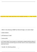 CRNI BUNDLED EXAM 100&percnt; GUARANTEED SUCCESS&period;