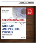 Nuclear and Particle Physics&colon; An Introduction &lpar;3rd Edition&comma; 2020 &ndash; Martin&rpar; &vert; Complete Solutions Manual PDF