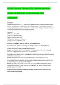 LETRS Unit 6 & 7 Exams 2025 &vert;&vert; Verified Questions&comma;  Answers & Rationales for Sessions and Final  Assessments 