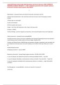 Loyola EMS System Entry Study Guide Questions and Correct Answers &lpar;100&percnt; COMPLETE ANSWERS&rpar; ALREADY GRADED A&plus; &vert; 100&percnt; satisfaction guarantee with complete solutions&comma; all Answers Included &lpar;Latest update&rpar; 2025&sol;2026&excl;&excl;&excl;