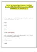 Pearson VUE National Health Insurance Real Exam &ndash; Licensing Prep & Updated Practice