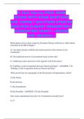 FL Civic Literacy FINAL EXAM REVIEW WITH EXAM QUESTIONS AND CORRECT SOLUTIONS UPDATED 2025&sol;2026 ALREADY GRADED&excl;&excl;100&percnt; GUARANTEED PASS&excl;&excl;&excl;<<BRAND NEW VERSION>>