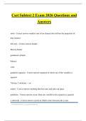 CSET Multiple subjects Bundled Tests 2026 Questions and Answers