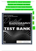 Test Bank For Dental Radiography Principles And Techniques 6Th Edition By Joen Iannucci