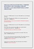 EDELMAN SPI EXAM WITH WELL VERIFIED  QUESTIONS AND ANSWERS&vert;&vert; ALREADY  GRADED A&plus; &vert;&vert; GUARANTEED PASS &vert;&vert; LATEST  UPDATE 2025